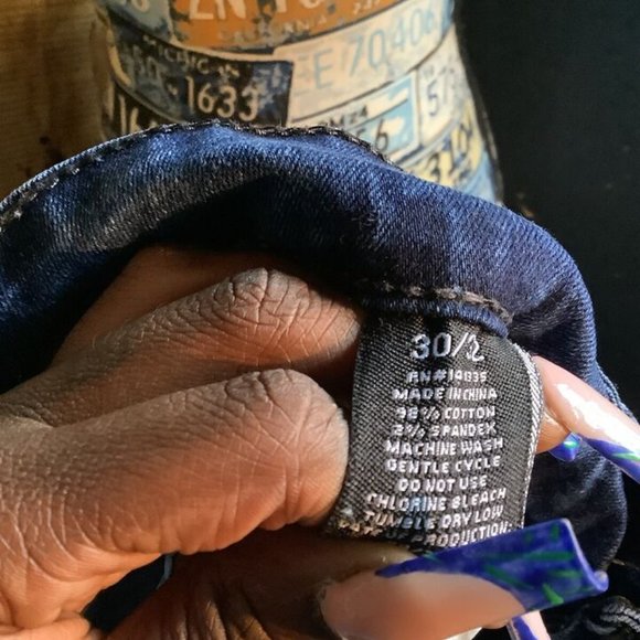 Cut & Sew men’s jeans size 30/32 - Picture 6 of 6